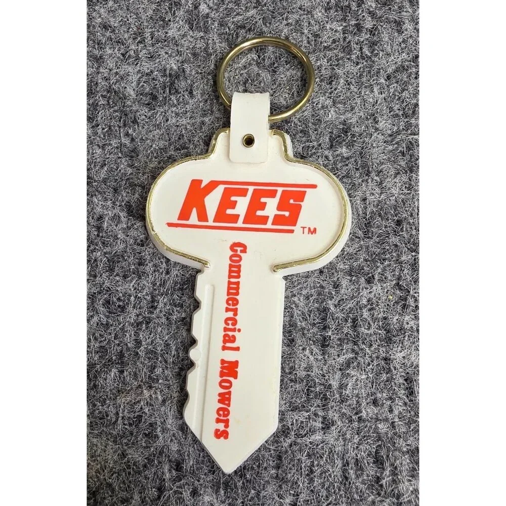 Kees Commercial Mowers Key-Shaped Keychain